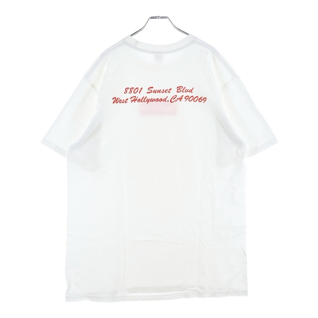SUPREME(シュプリーム) 23SS West Hollywood Box Logo Tee ウエストハリウッド LA オープン記念 ボックスロゴ クルーネック半袖Tシャツカットソー ホワイト