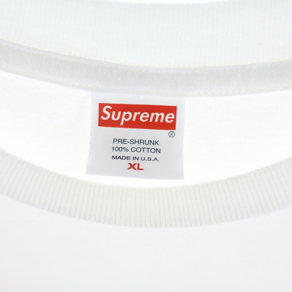 SUPREME(シュプリーム) 23SS West Hollywood Box Logo Tee ウエストハリウッド LA オープン記念 ボックスロゴ クルーネック半袖Tシャツカットソー ホワイト