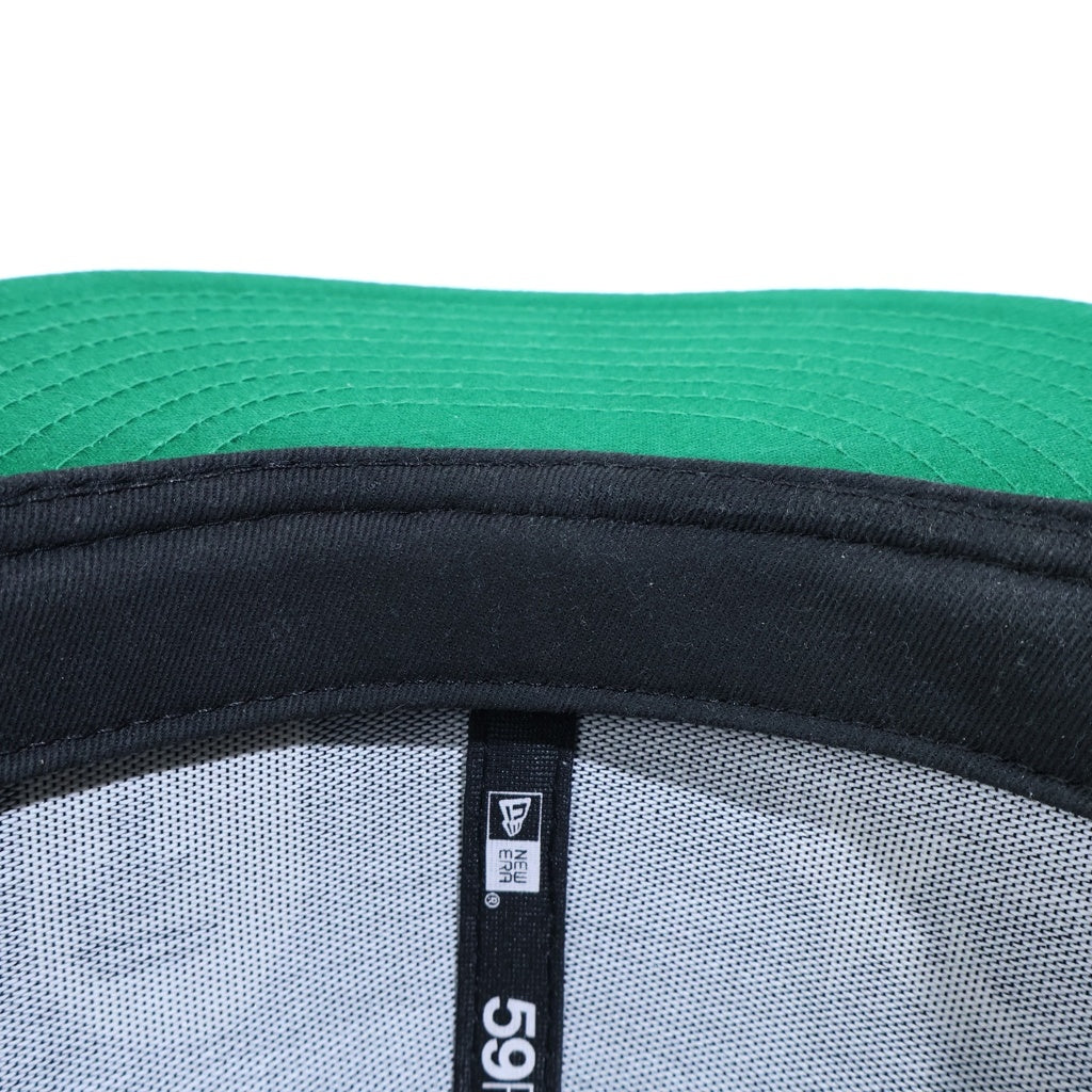 NEW ERA(ニューエラ) ×A BATHING APE 59FIFTY BASEBALL CAP アベイシングエイプ フィフティナインフィフティー ベースボールキャップ 帽子 001CPH731908C ブラック