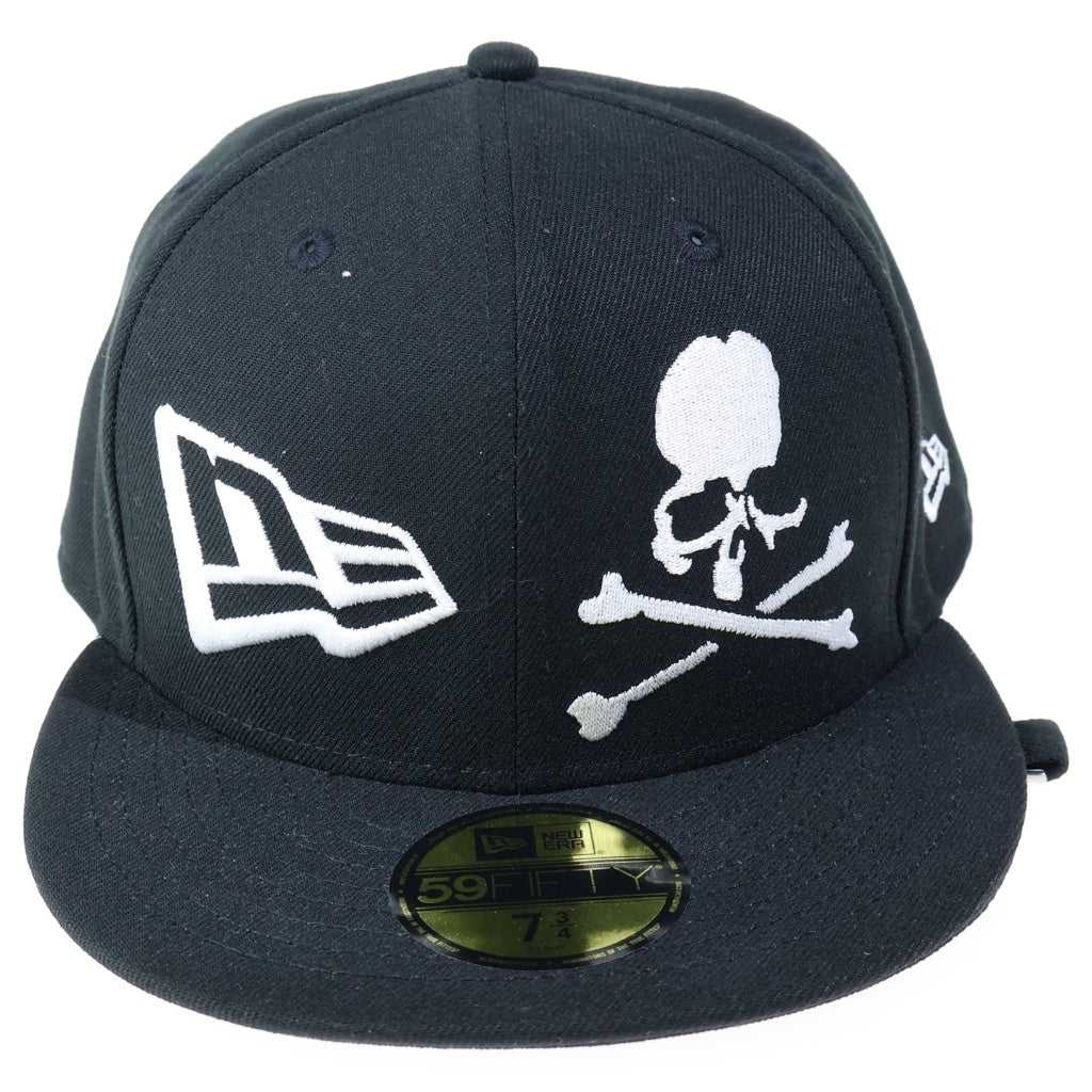 NEW ERA(ニューエラ) ×Mastermind 59FIFTY BASEBALL CAP マスターマインド フィフティナインフィフティー ベースボールキャップ 帽子 ブラック