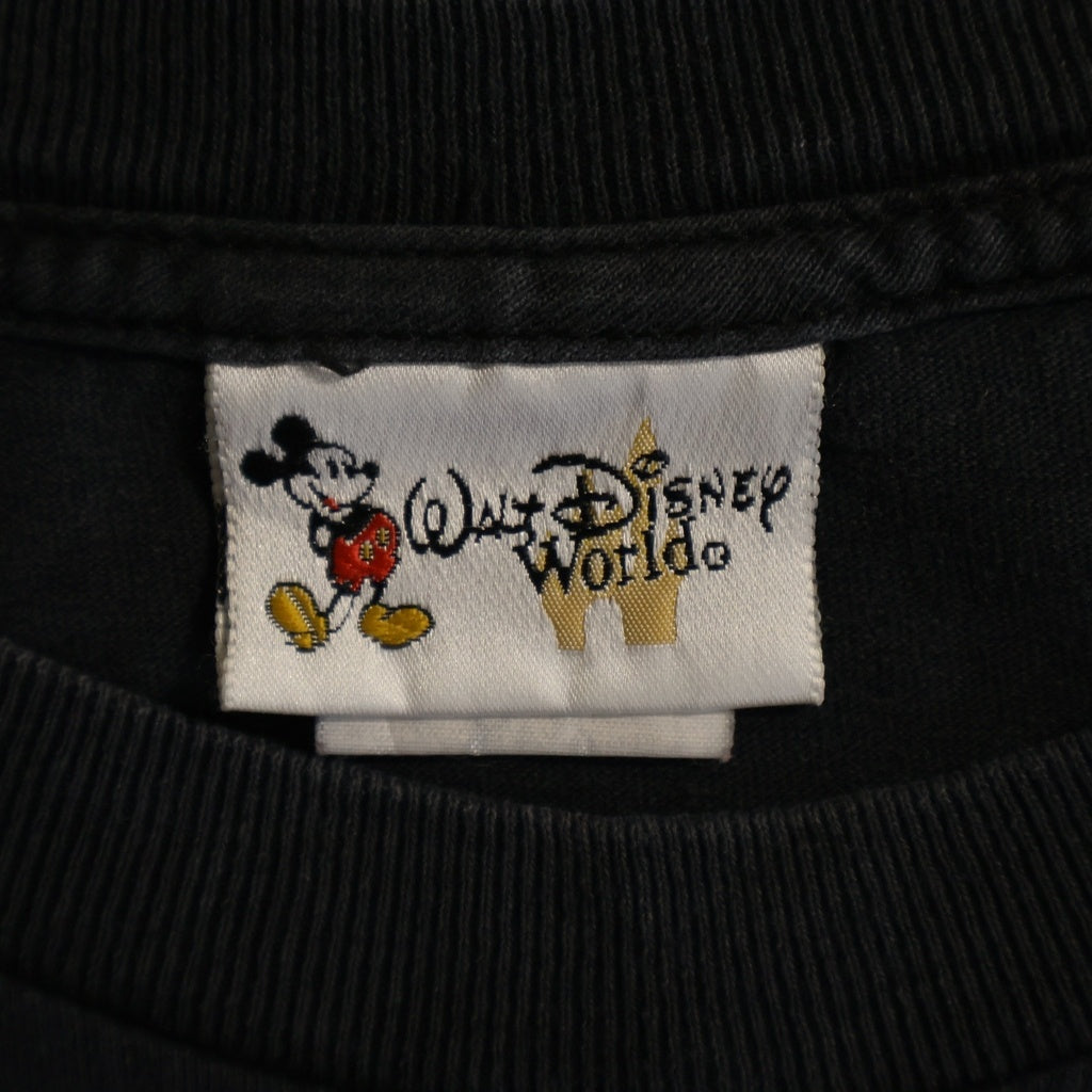 VINTAGE(ヴィンテージ) 90S Disney TOWER OF TERROR SURVIVED TEE ディズニー タワーオブテラー サヴァイヴド クルーネック半袖Tシャツカットソー ブラック