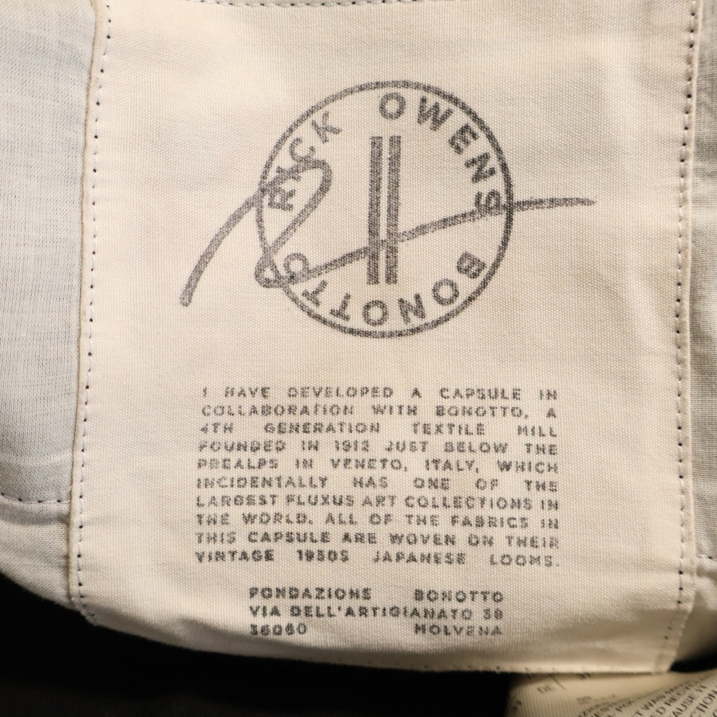 Rick Owens(リックオウエンス) Jim Slim Jean RL01D3394-TWRP ジム スリム デニムパンツ ジーンズ ブラック