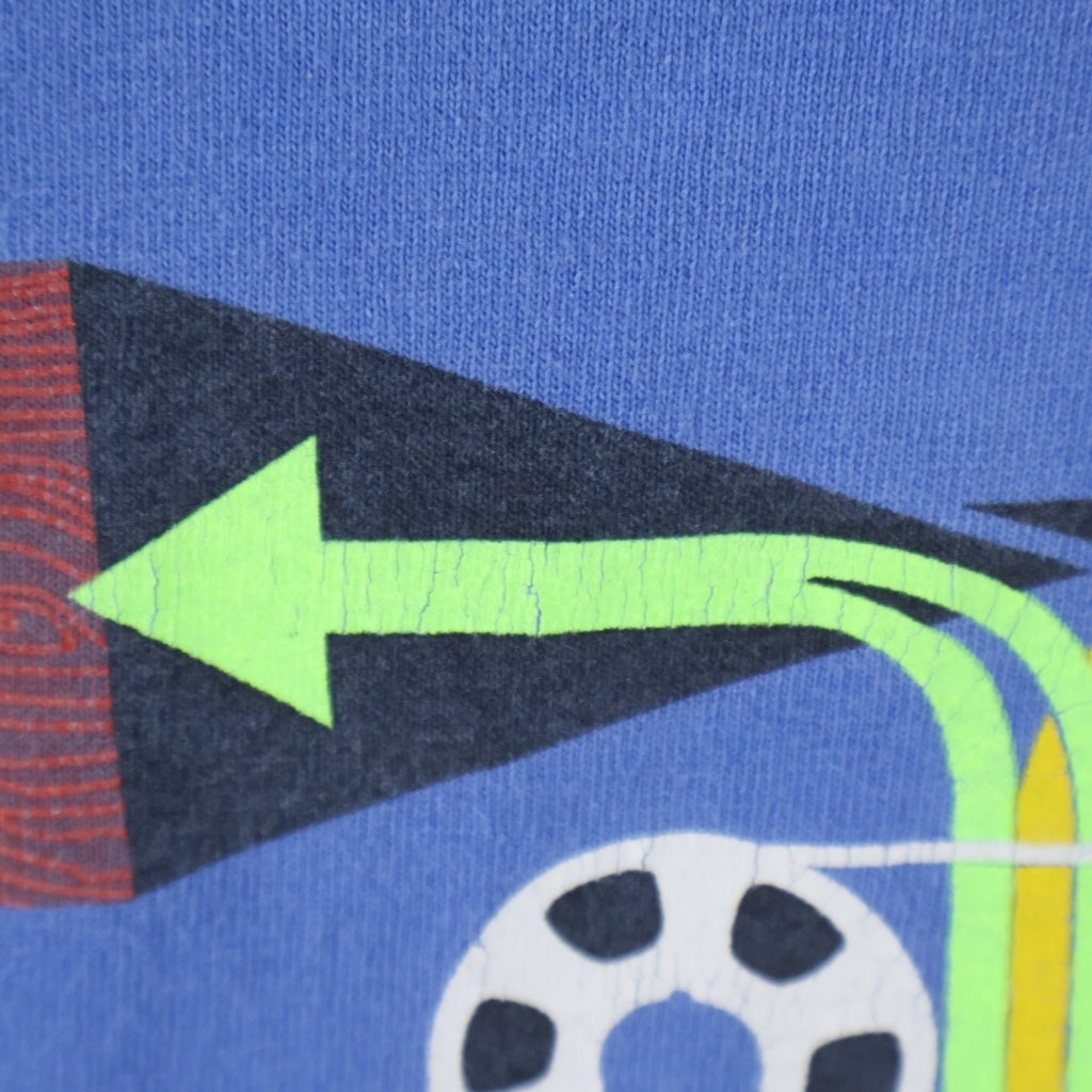 VINTAGE(ヴィンテージ) 90S Beastie Boys Tee USA製 ビースティーボーイズ フロントプリントクルーネック半袖Tシャツカットソー ブルー