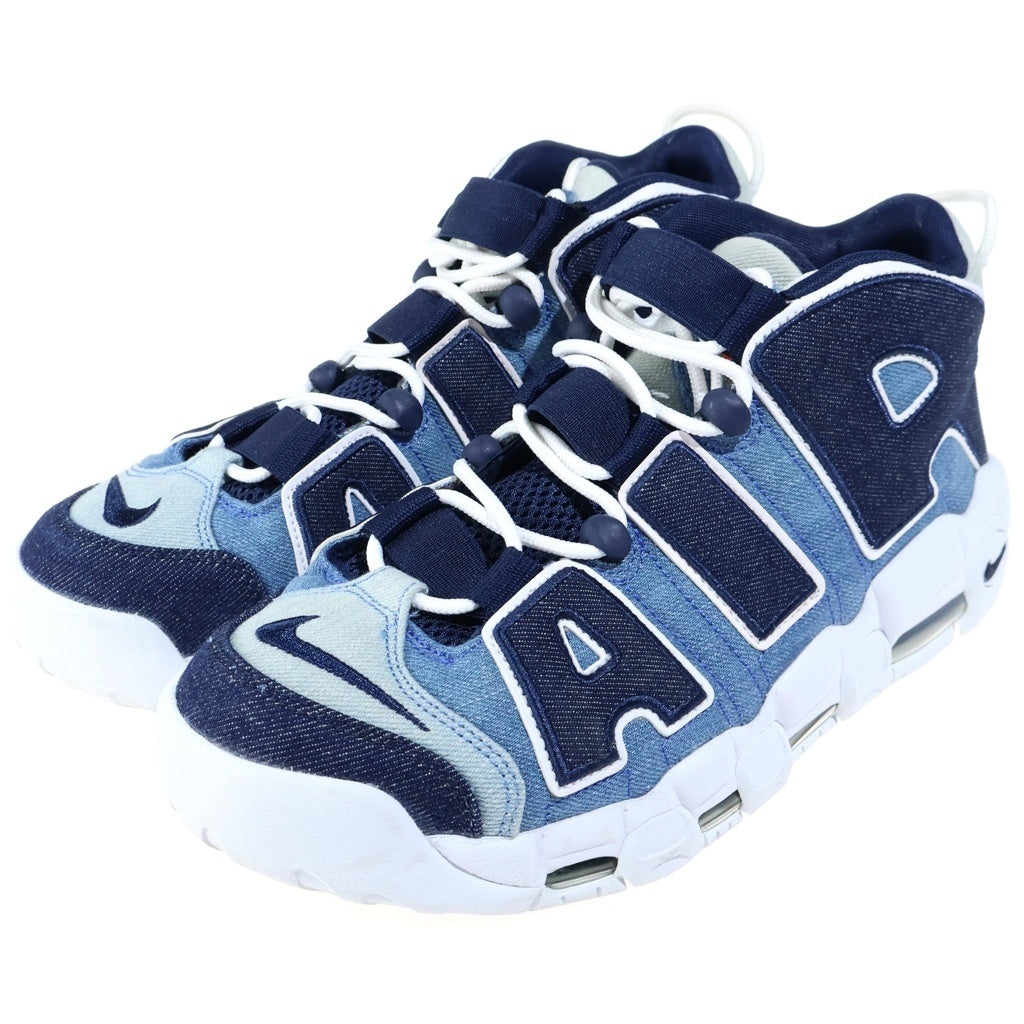 NIKE(ナイキ) Air More Uptempo Denim CJ6125-100 エアモアアップテンポ デニム ミッドカットスニーカー インディゴ US9.5/27.5cm