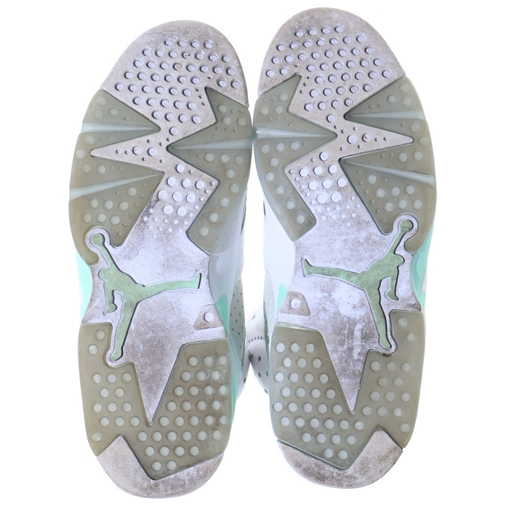 NIKE(ナイキ) AIR JORDAN 6 MINT FOAM DQ4914-103 エアジョーダン6 ミントフォーム ハイカットスニーカー ホワイト US10.5/27.5cm