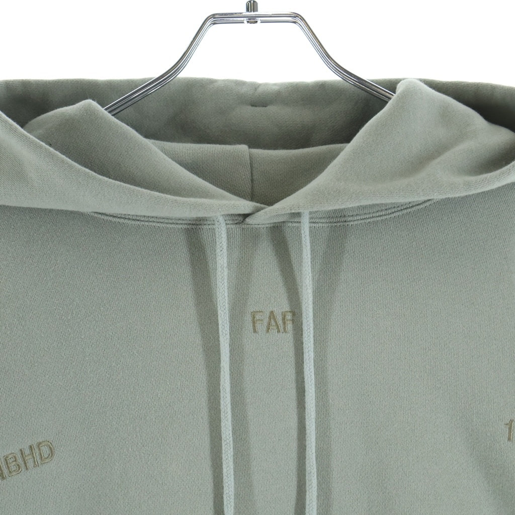 NEIGHBORHOOD(ネイバーフッド) 22SS × RUSSELL ATHLETIC Sweat Parka ラッセルアスレチック 長袖プルオーバーパーカーフーディ グレー 221XRRUN-CSM02