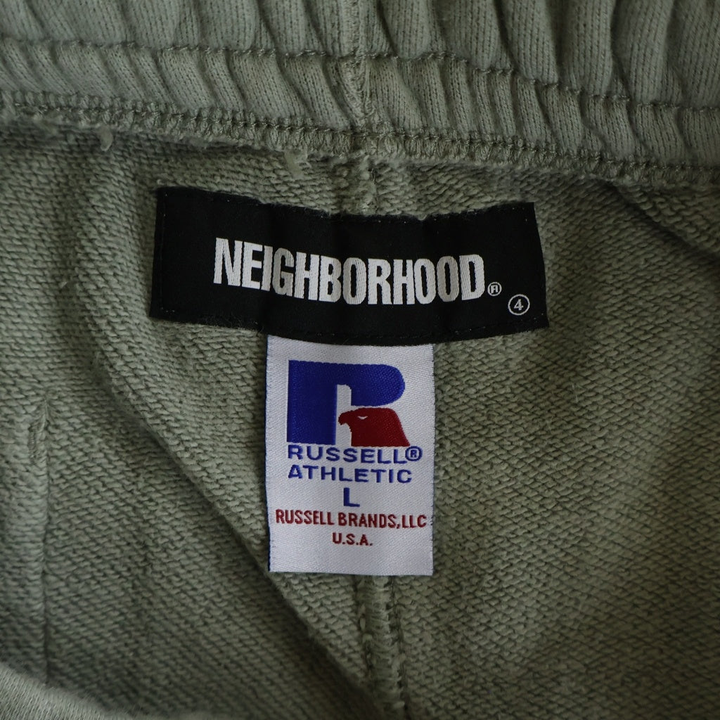 NEIGHBORHOOD(ネイバーフッド) 22SS × RUSSELL ATHLETIC Sweat Pants ラッセルアスレチック スウェットパンツ グレー 221XRRUN-PTM01