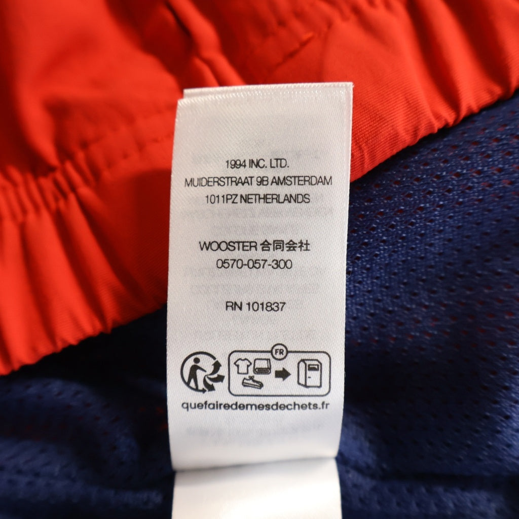 SUPREME(シュプリーム) 25SS Old English Track Jacket フロントオールドイングリッシュ刺繍 ナイロントラックジャケット ブルー/レッド