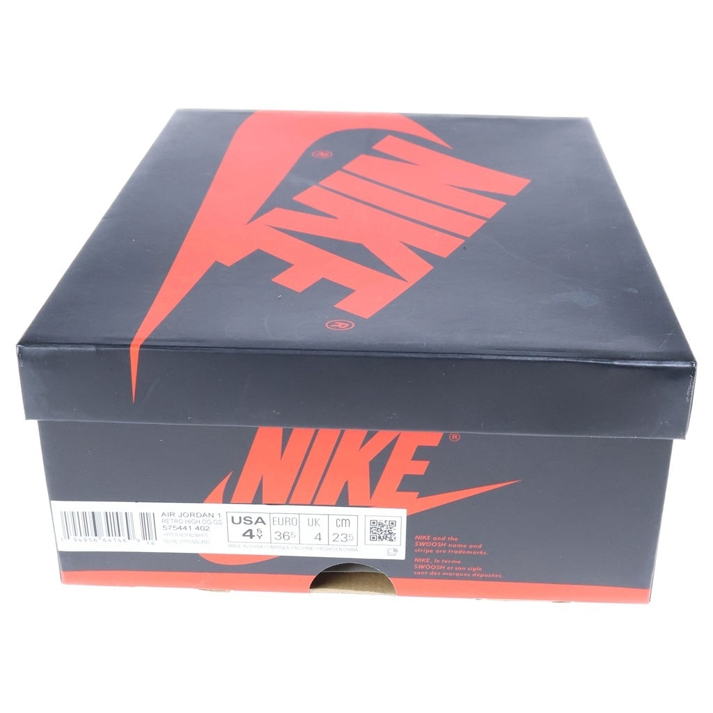 NIKE(ナイキ) AIR JORDAN 1 RETRO HIGH HYPER ROYAL GS OG エアジョーダン1 レトロ ハイパー ロイヤル ハイカットスニーカー ブルー レディース US4.5Y/23.5cm 575441-402