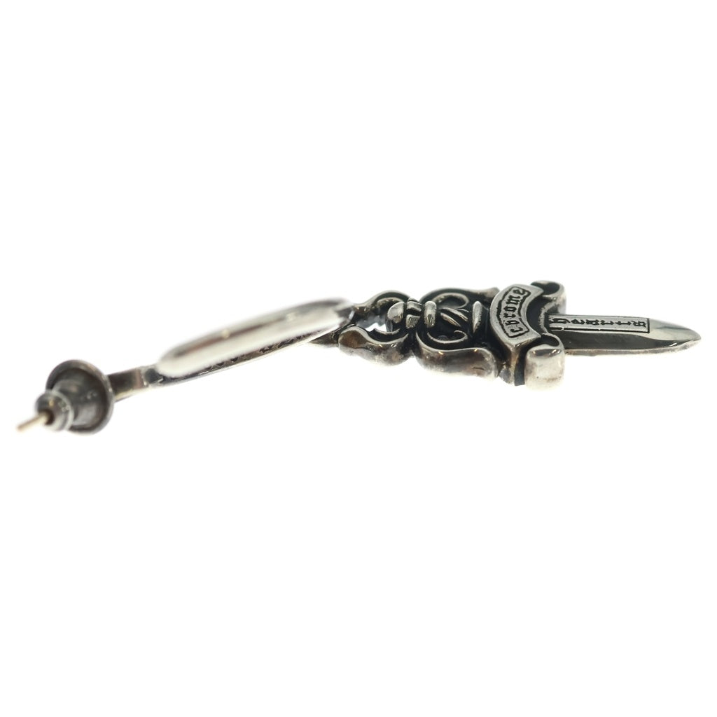 CHROME HEARTS(クロムハーツ) No5 DAGGER #5 ダガーフープ ピアス シルバー BCA106