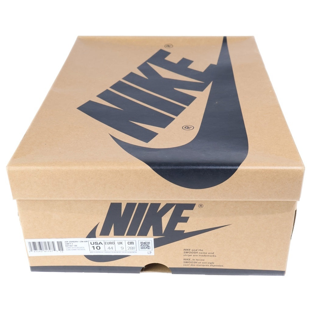 NIKE(ナイキ) AIR JORDAN 1 HIGH ZOOM Bicoastal エアジョーダン1 ハイ ズーム CMFT 2 バイコウスタル ハイカットスニーカー 29cm ホワイト/グリーン DV1307-130