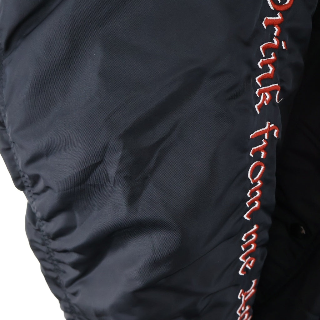 VETEMENTS(ヴェトモン) 16AW Total Fucking Darkness Bomber jacket トータルファッキンダークネス ボンバージャケット ブラック MH17JA12