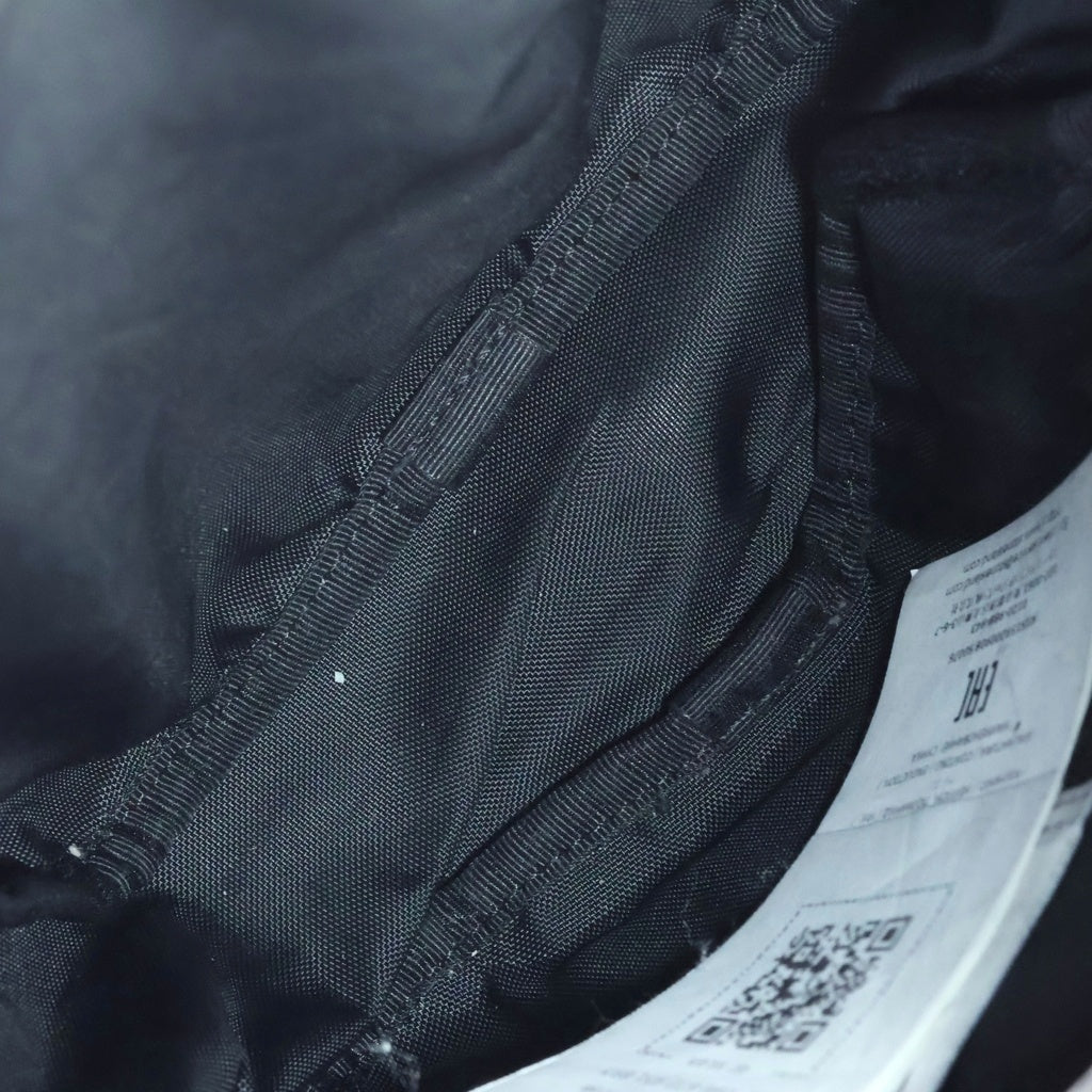 STONE ISLAND(ストーンアイランド) 25SS COMPASSロゴ刺繍 ナイロンメッシュショルダーバッグ ブラック K1S159200908S0076