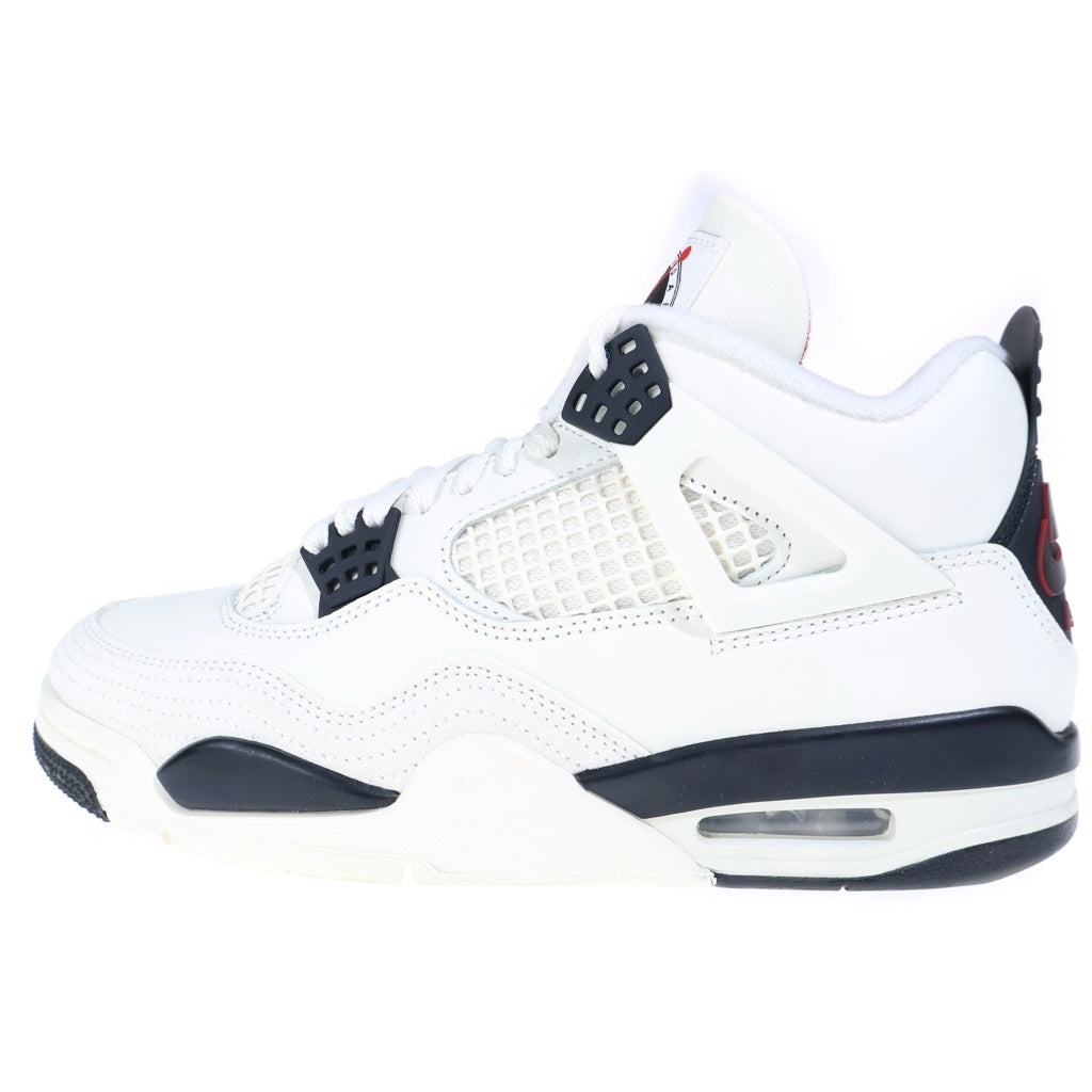 NIKE(ナイキ) AIR JORDAN 4 RETRO OG FC FLIGHT CLUB エアジョーダン4 フライトクラブ ハイカットスニーカー ローカットシューズ ホワイト US8.5/26.5cm IM4002-100