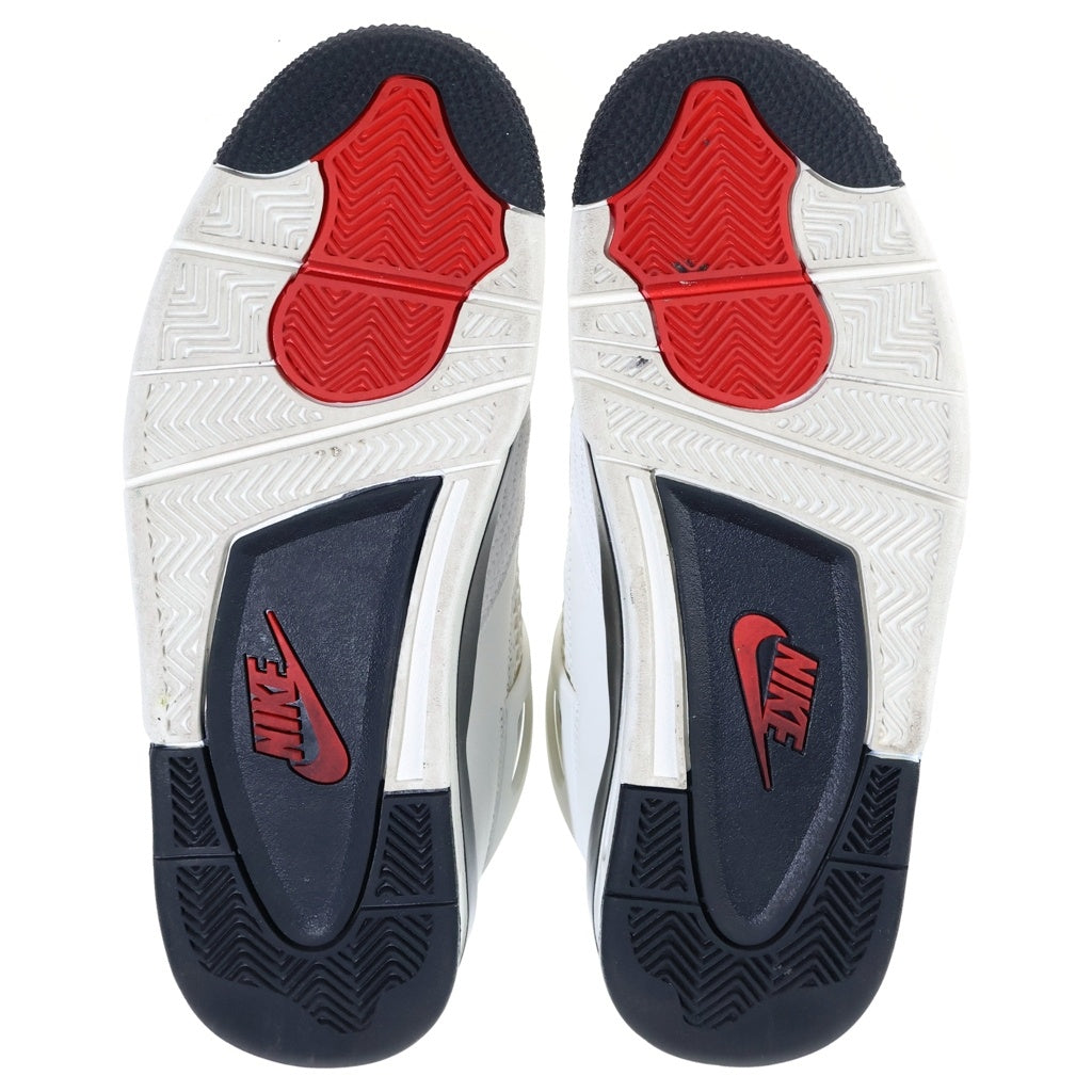 NIKE(ナイキ) AIR JORDAN 4 RETRO OG FC FLIGHT CLUB エアジョーダン4 フライトクラブ ハイカットスニーカー ローカットシューズ ホワイト US8.5/26.5cm IM4002-100