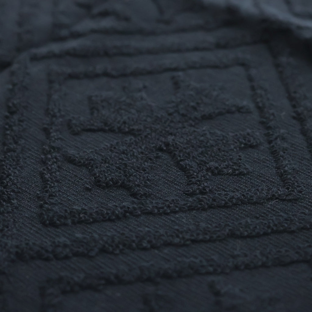 CHROME HEARTS(クロムハーツ) FACE MATH PLUS CHプラス 総柄 クロスフェイスタオル ブラック