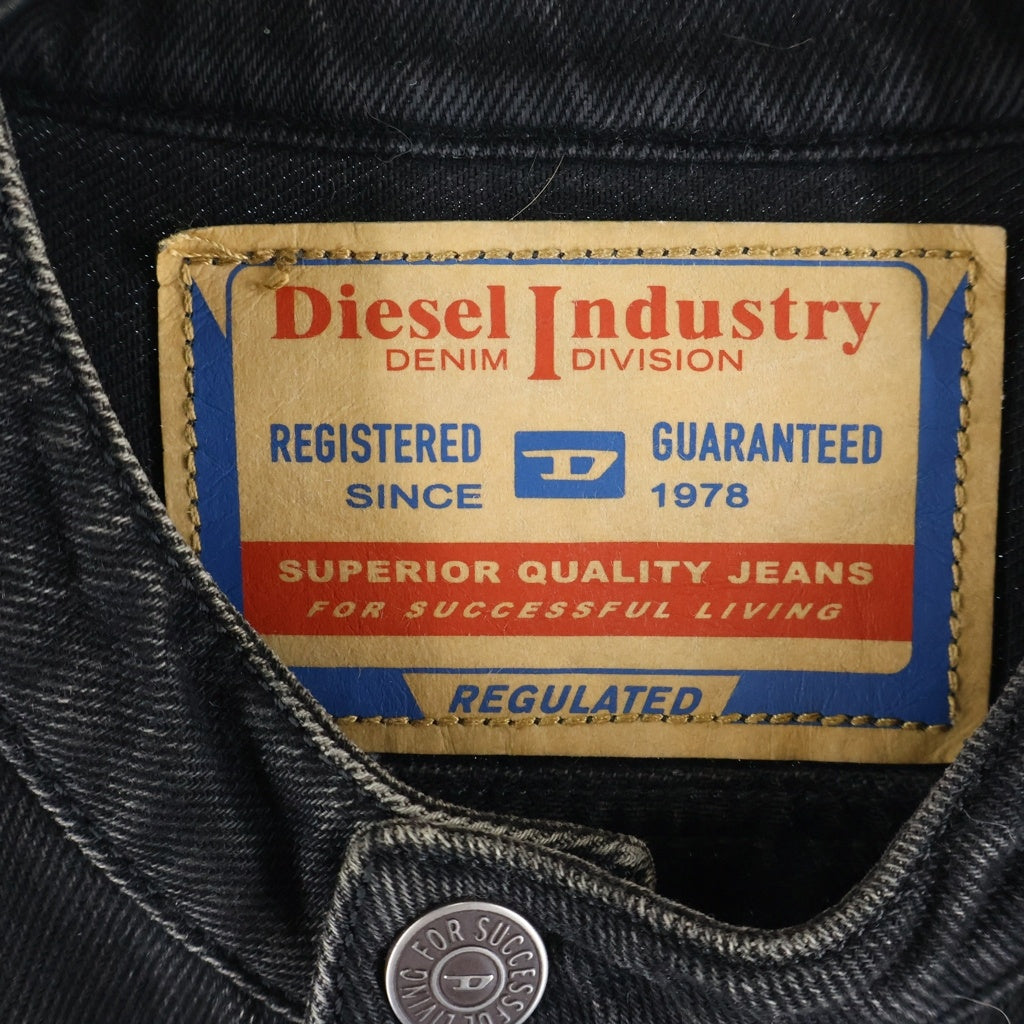DIESEL(ディーゼル) D-GLORY Denim Jacket D-グローリー デニム ジャケット ブラック A11574