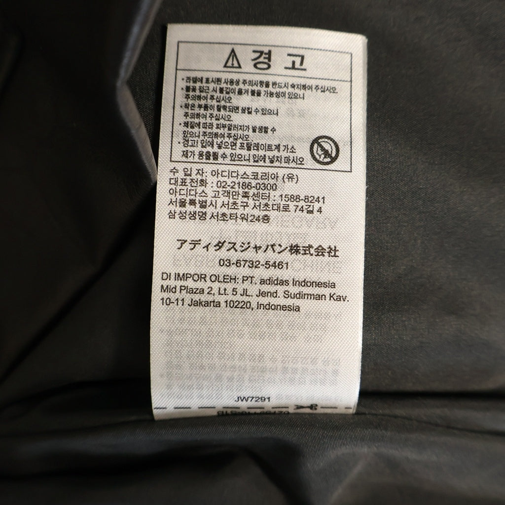 adidas(アディダス) W PLEATHER TT ファイヤーバード フェイクレザー プレザー ジャケット ブラック レディース JW7291