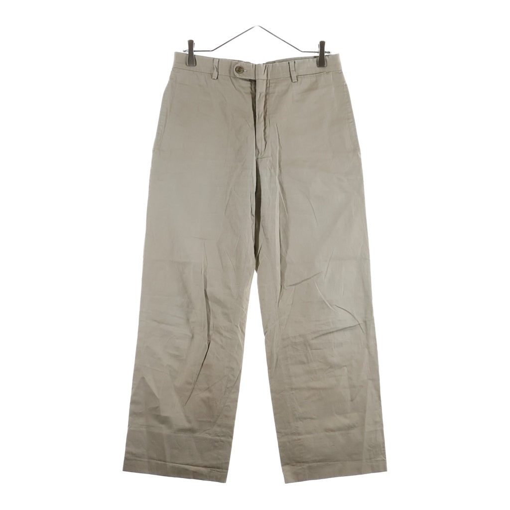 HERMES(エルメス) Cotton Wide Work Pants コットンワイドワークパンツ チノパン ベージュ 06502