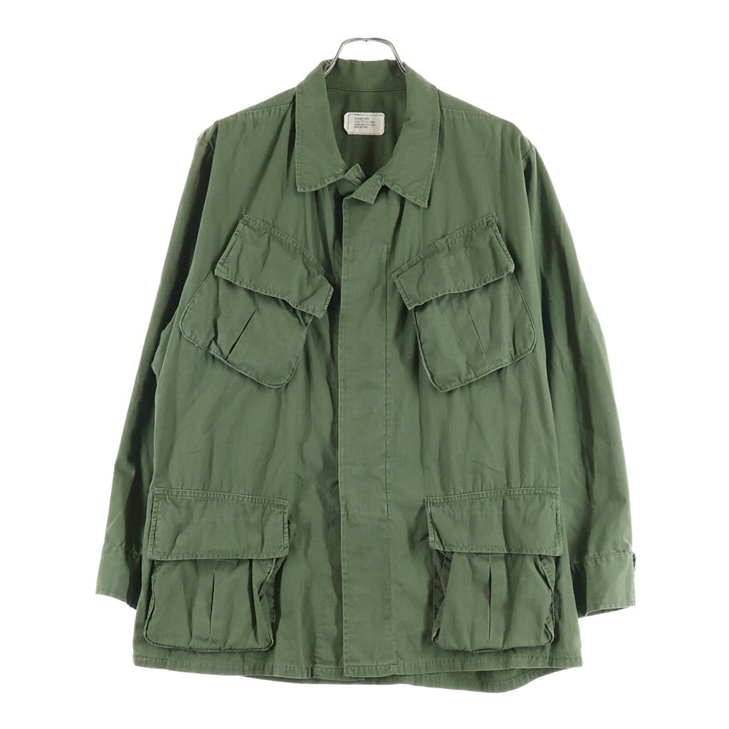 MILITARY(ミリタリー) 70S VINTAGE 5th Jungle Fatigue Jacket ヴィンテージ ジャングル ファティーグ ジャケット リップストップ カーキ 8405-935-4704