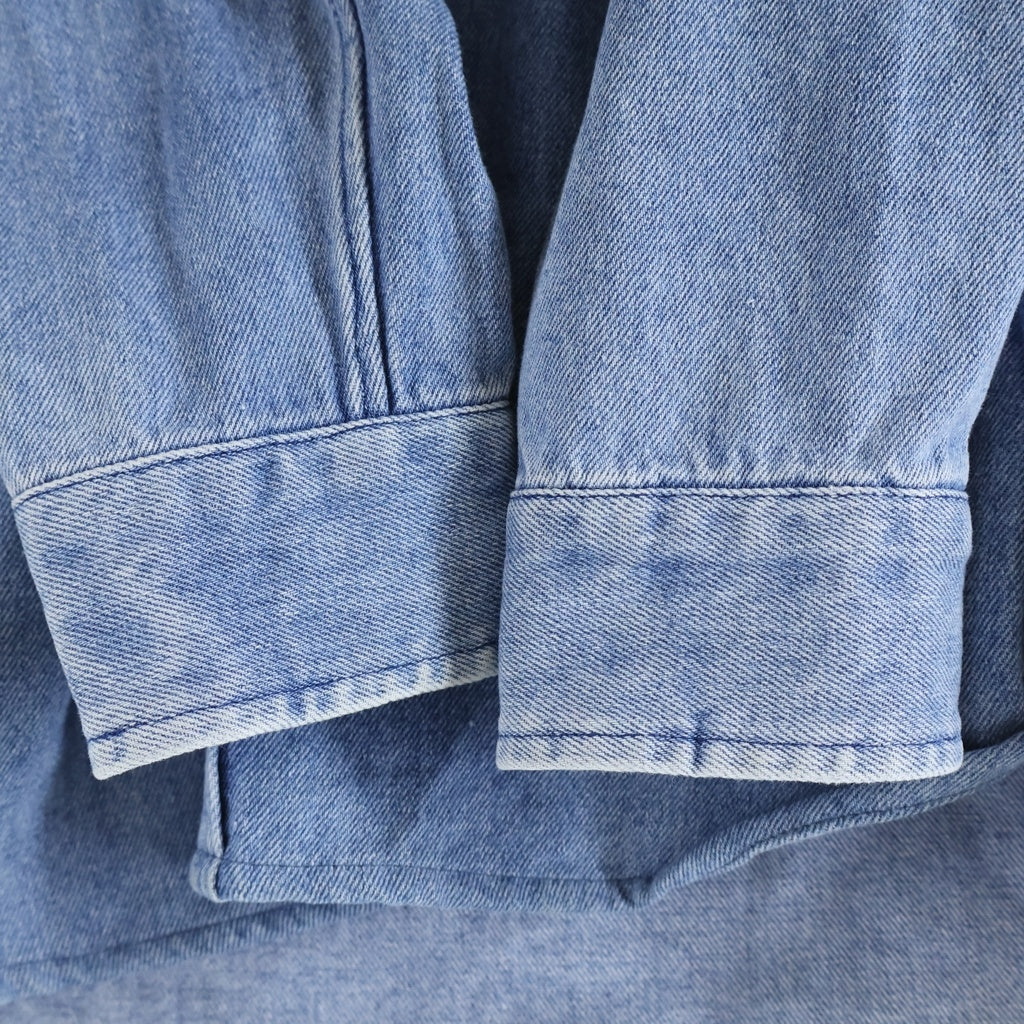 POLO RALPH LAUREN(ポロラルフローレン) 90S VINTAGE Polo Bear Denim BD Shirt ヴィンテージ ポロ ベア 長袖デニムシャツ インディゴ
