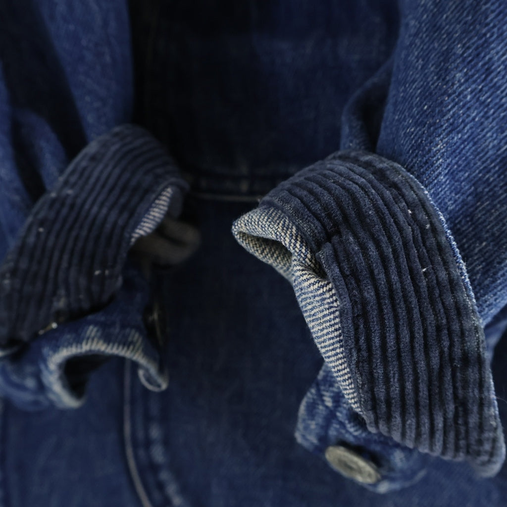 POLO RALPH LAUREN(ポロラルフローレン) 80S-90S VINTAGE DENIM HUNTING JACKET ヴィンテージ デニムハンティングジャケット インディゴ