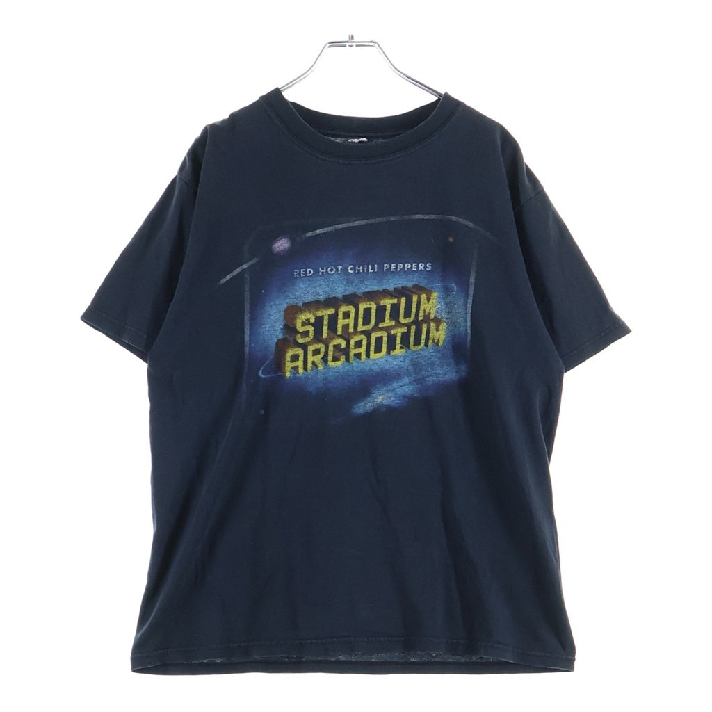 VINTAGE(ヴィンテージ) 00S RED HOT CHILLI PEPPERS 2006 STADIUM ARCADIUM BAND TEE ANVILタグ レッド ホット チリ ペッパーズ スタジアム アーケイディアム バンド 両面プリント クルーネック半袖Tシャツ