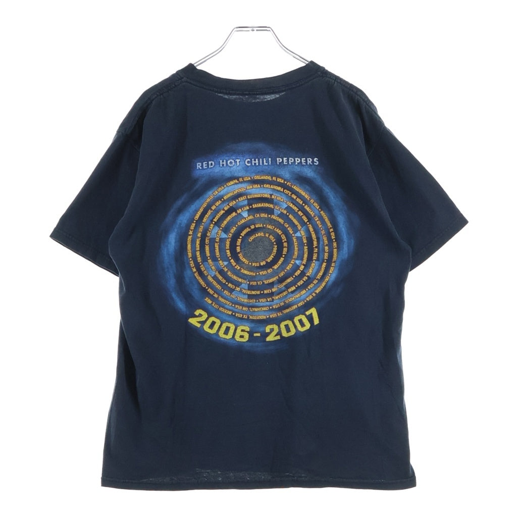VINTAGE(ヴィンテージ) 00S RED HOT CHILLI PEPPERS 2006 STADIUM ARCADIUM BAND TEE ANVILタグ レッド ホット チリ ペッパーズ スタジアム アーケイディアム バンド 両面プリント クルーネック半袖Tシャツ