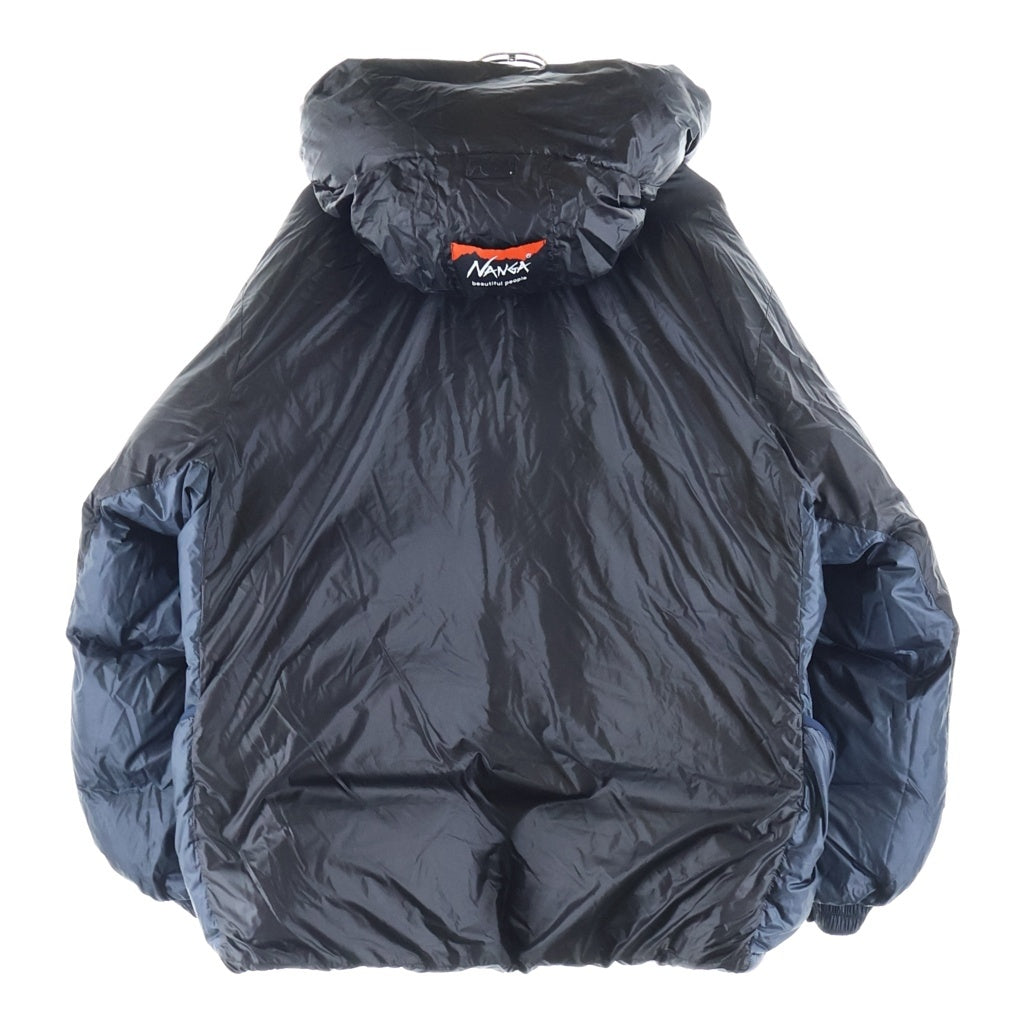 NANGA(ナンガ) 24AW ×Beautiful People Down Coat ビューティフル ピープル リバーシブル ダウンコート ジャケット ネイビー/ブラック