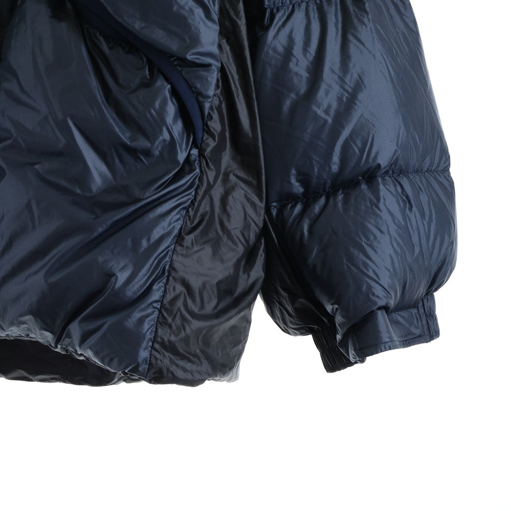 NANGA(ナンガ) 24AW ×Beautiful People Down Coat ビューティフル ピープル リバーシブル ダウンコート ジャケット ネイビー/ブラック