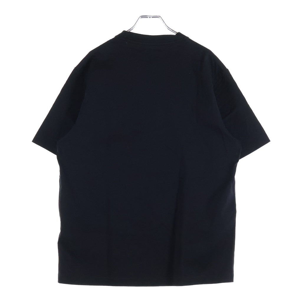 FENDI(フェンディ) FFジップ胸ポケット クルーネック半袖Tシャツカットソー ブラック FY1257 APM4