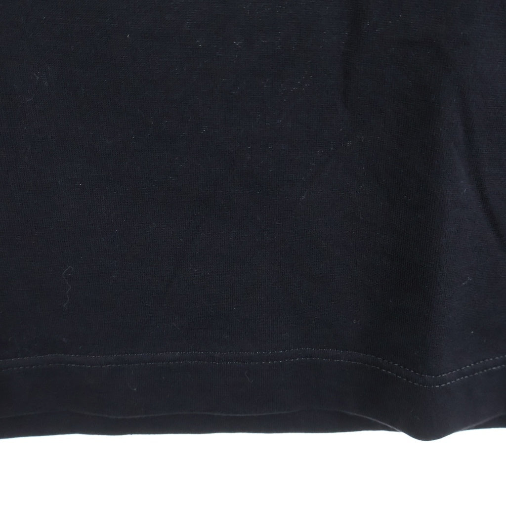 FENDI(フェンディ) FFジップ胸ポケット クルーネック半袖Tシャツカットソー ブラック FY1257 APM4