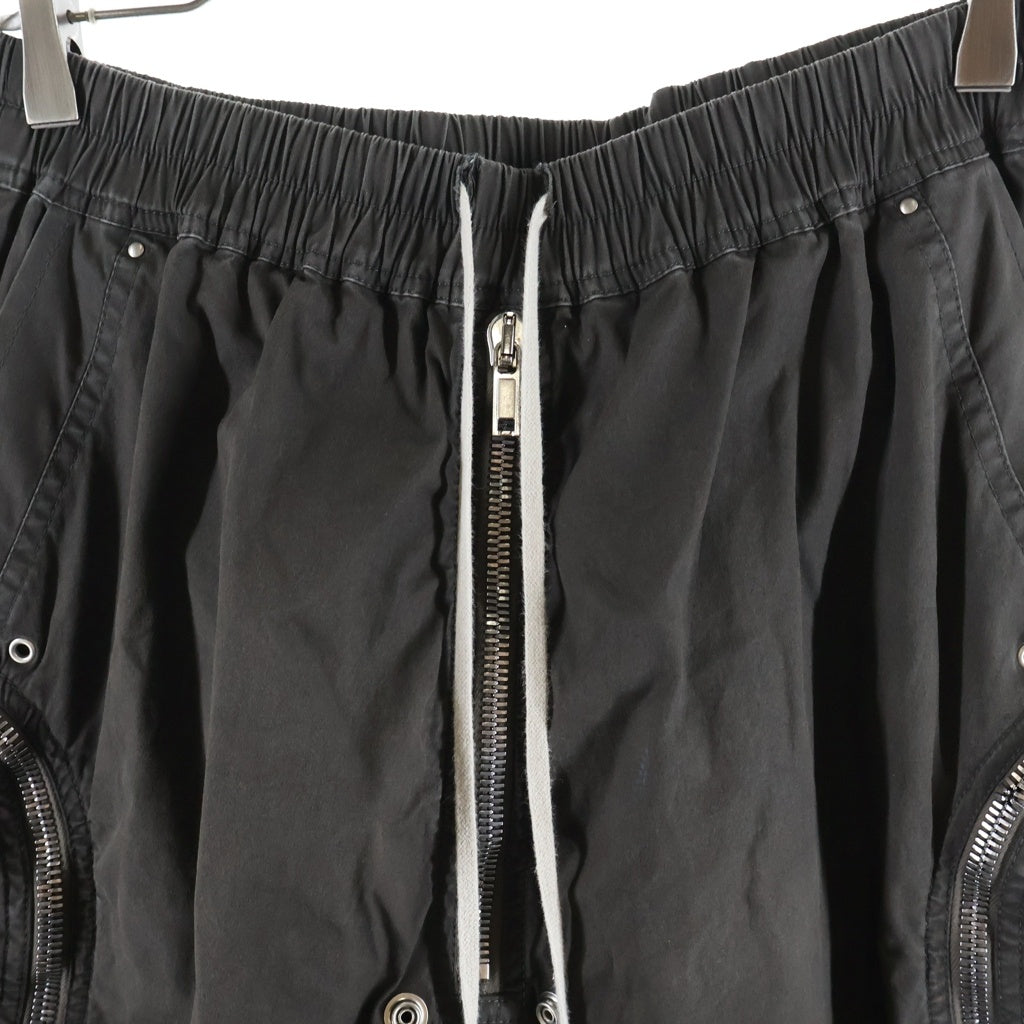 Rick Owens(リックオウエンス) Bauhaus Bela Heavy Cotton Poplin Pants バウハウス ベラ ヘビーコットンポプリン ナイロンカーゴパンツ カーキ RU02D6348-TE