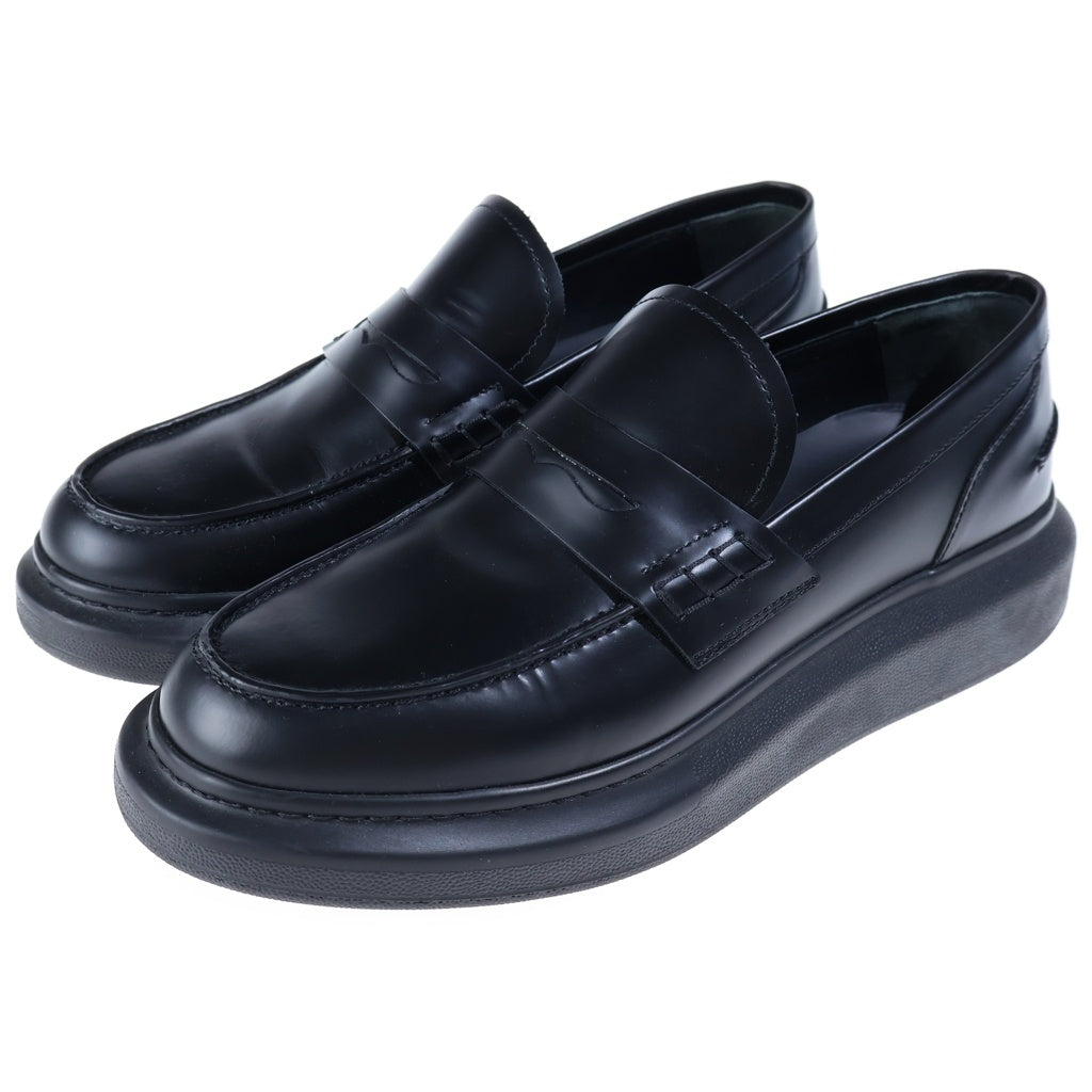Alexander McQueen(アレキサンダーマックイーン) Hybrid ハイブリッド レザー ローファー ブラック 633911