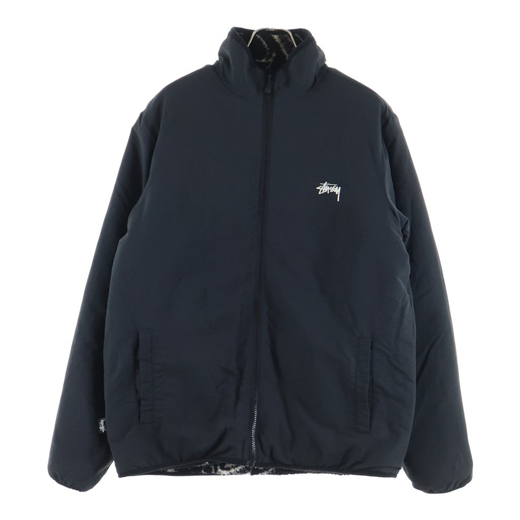 STUSSY(ステューシー) 22AW Dragon Sherpa Jacket ドラゴン リバーシブル フリースジャケット ブラック