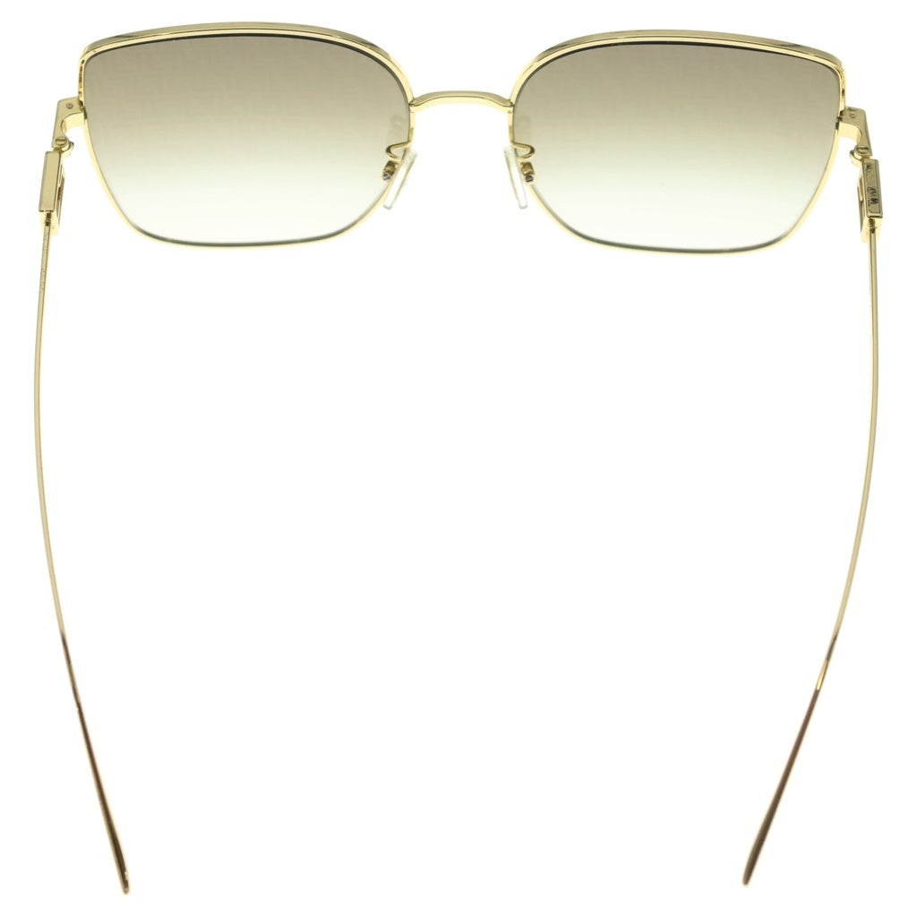 FENDI(フェンディ) Baguette Sunglasses スクエアメタルフレーム バゲット サングラス アイウェア ゴールド FE40013U-31Z