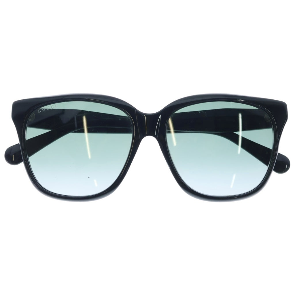 GUCCI(グッチ) GGモチーフ スクエアフレーム アイウェア サングラス ブラック GG0800SA