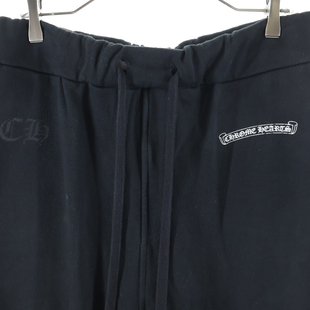 CHROME HEARTS(クロムハーツ) Scroll Label Fuck You Side Logo Sweat Long Pants スクロールラベル ファックユー サイドロゴ スウェットパンツ ブラック