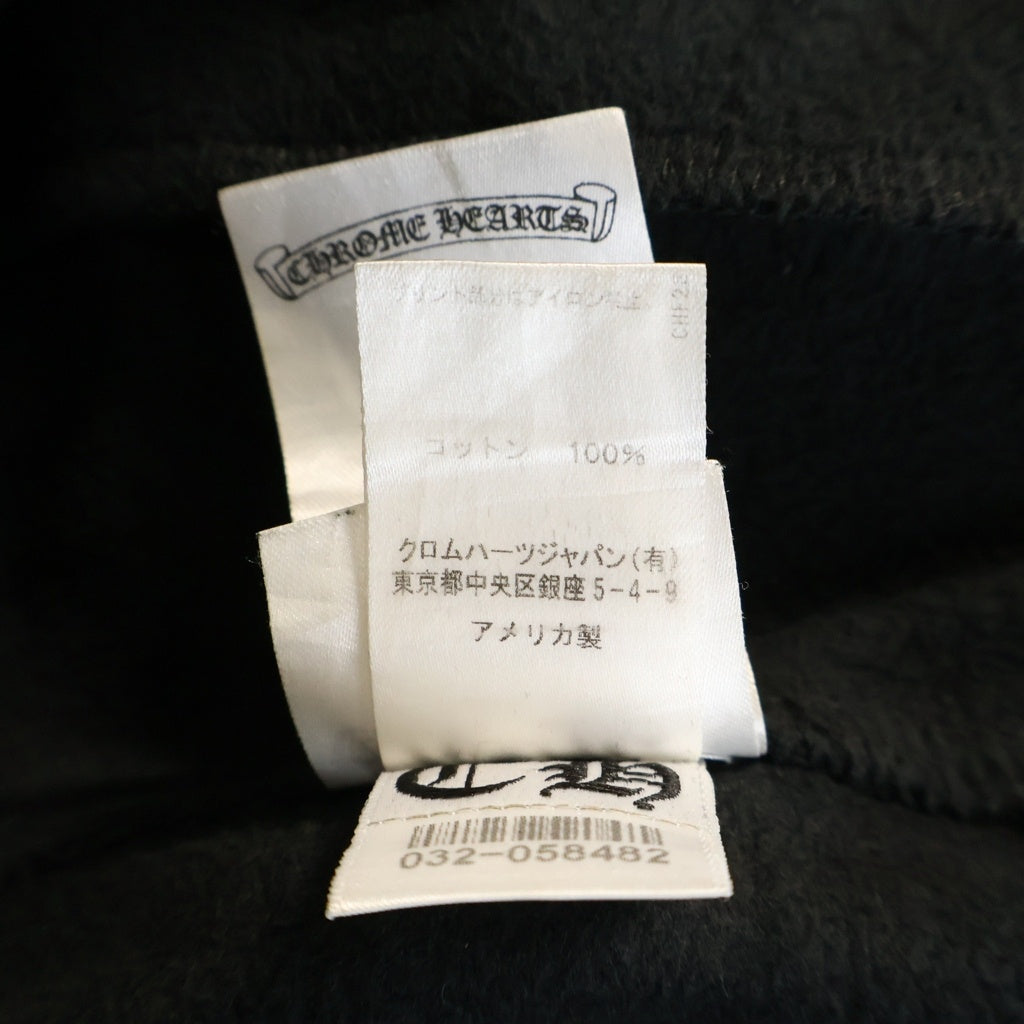 CHROME HEARTS(クロムハーツ) Scroll Label Fuck You Side Logo Sweat Long Pants スクロールラベル ファックユー サイドロゴ スウェットパンツ ブラック