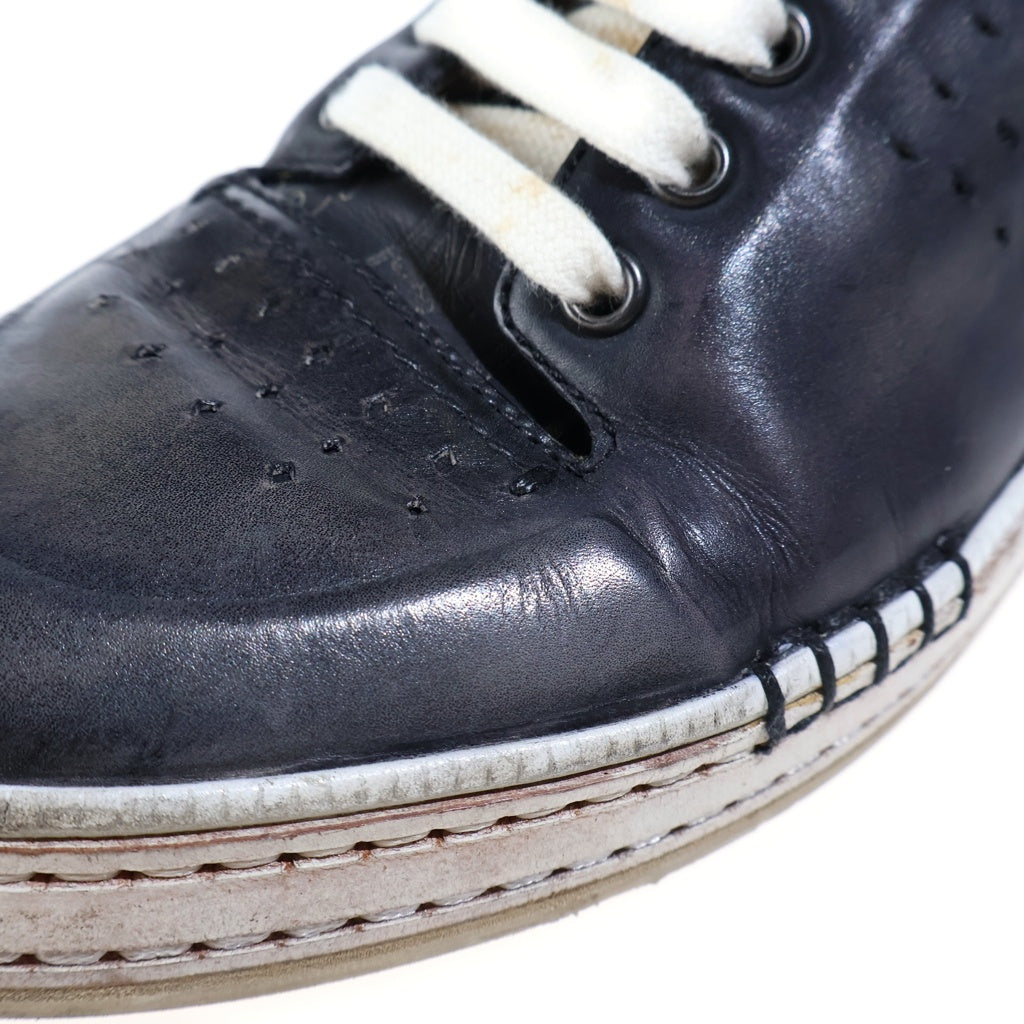 Berluti(ベルルッティ) Playtime Sneakers プレイタイム パレルモ カリグラフィ レザーローカットスニーカー ブラック