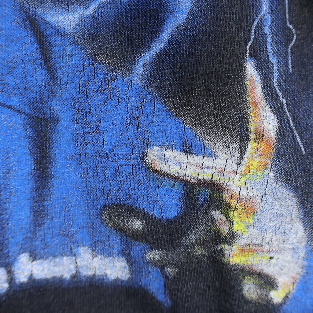 VINTAGE(ヴィンテージ) 00S Snoop Dogg Puff Pass Tour 2001 T-shirt スヌープドッグ GILDANタグ パフ パス ツアー 両面プリントクルーネック半袖Tシャツカットソー ブラック