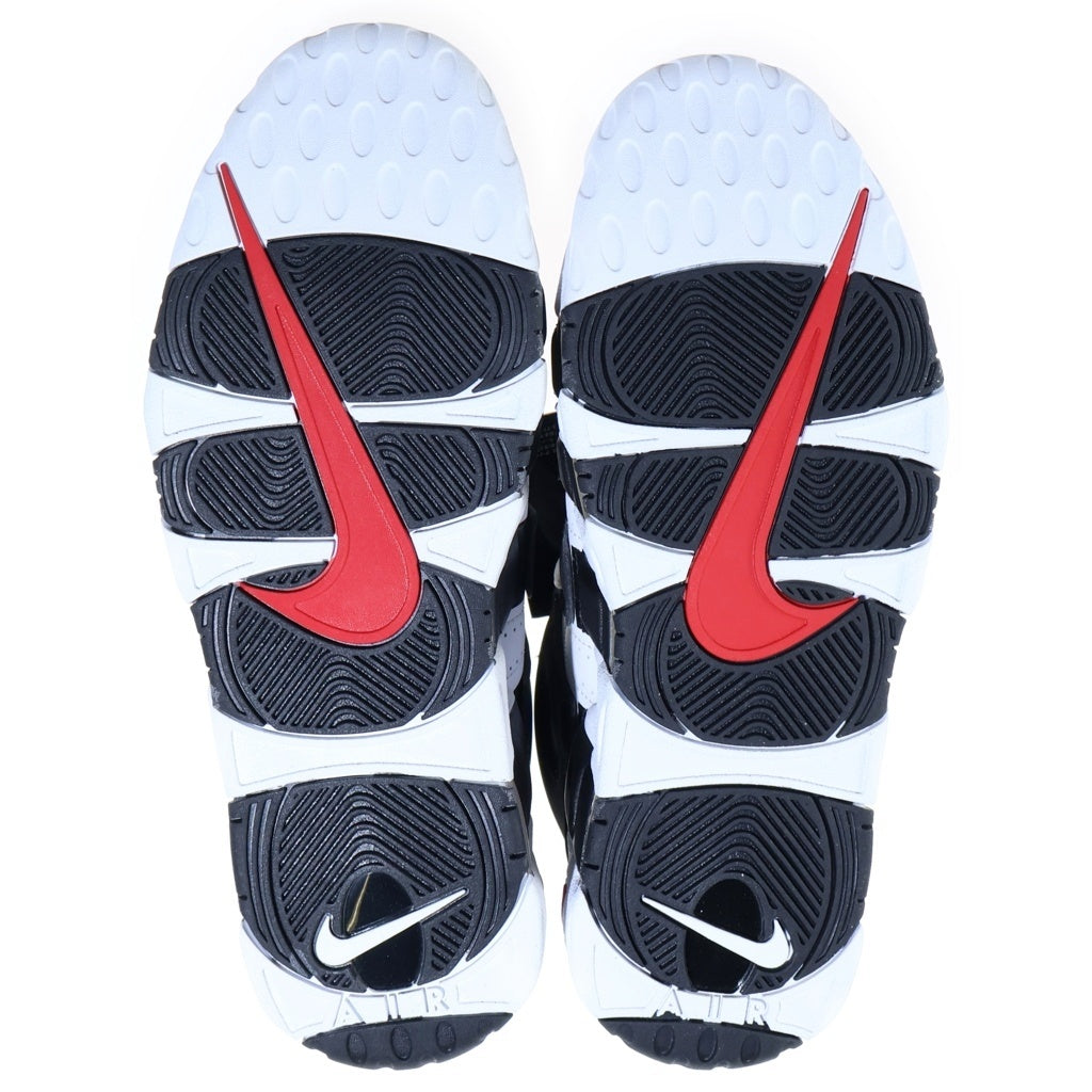 NIKE(ナイキ) AIR MORE UPTEMPO WHITE/BLACK/UNIVERSITY RED(2020) 414962-105エア モア アップテンポ ホワイト/ブラック/ユニバーシティレッド(2020) ハイカットスニーカーブラック US10/28CM