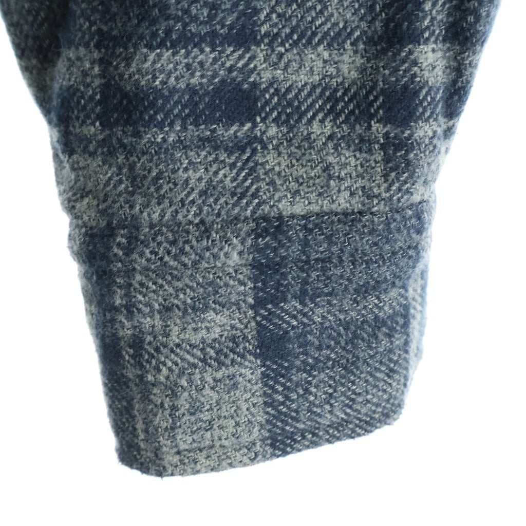 FTC(エフシーティー) 25AW QUILTED LINED PLAID NEL SHIRT キルティングライナー付き チェック長袖シャツジャケット カーキ