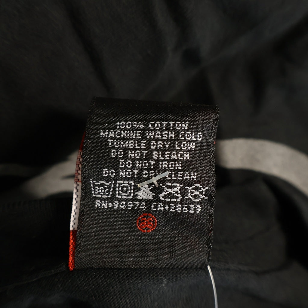 STUSSY(ステューシー) 00S OLD 30TH ANNIVERSARY WORLD TOUR T-SHIRT オールド 30周年記念 ワールドツアー クルーネック半袖Tシャツカットソー ブラック