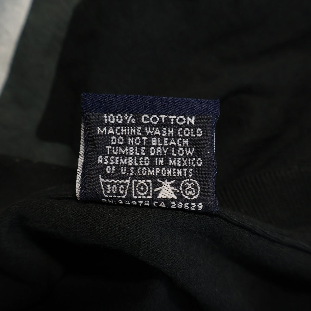 STUSSY(ステューシー) 90S OLD GRAPHIC LOGO PRINT TEE オールド 紺タグ グラフィックロゴプリントクルーネック半袖Tシャツカットソー ブラック