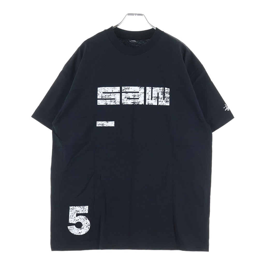 STUSSY(ステューシー) 00S OLD Saw Recordings Tee オールド ソウ レコーディング クルーネック半袖Tシャツカットソー ブラック