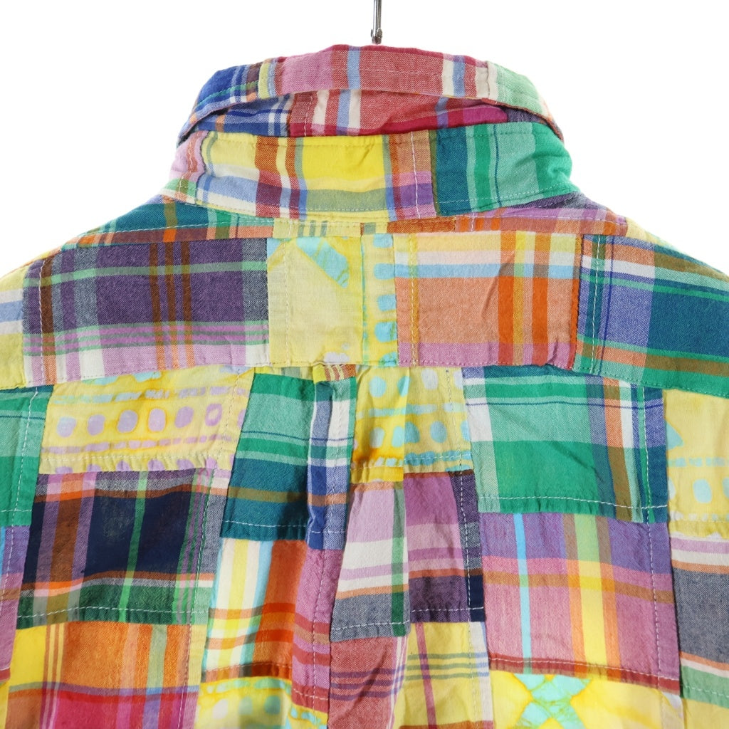 POLO RALPH LAUREN(ポロラルフローレン) 90S VINTAGE BLAKE PATCH WORK SHIRT ヴィンテージ ブレイク パッチワーク 長袖シャツ マルチ