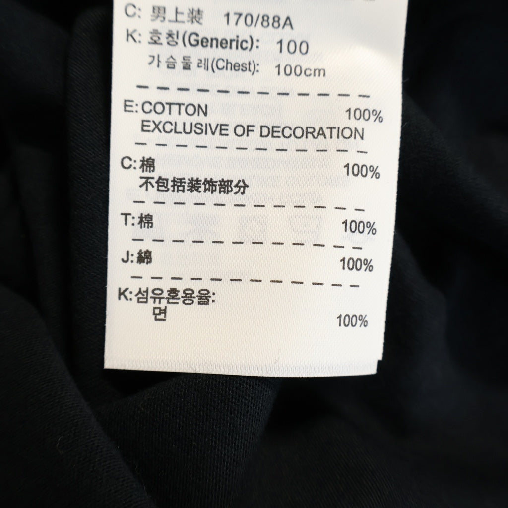 NIKE(ナイキ) × STUSSY PAST PRESENT FUTURE TEE 399687-010 ステューシー パスト プレゼント フューチャー クルーネック半袖Tシャツカットソー ブラック