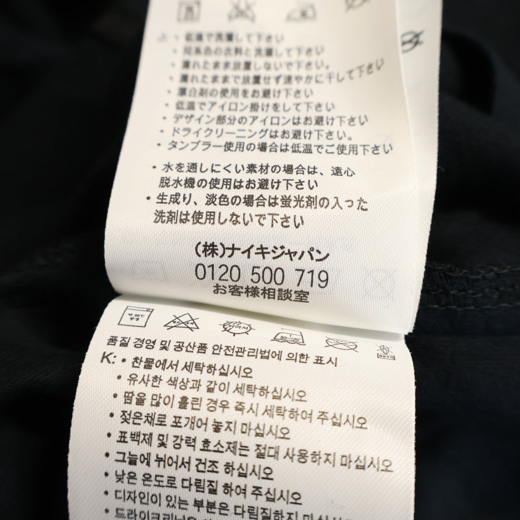 NIKE(ナイキ) × STUSSY PAST PRESENT FUTURE TEE 399687-010 ステューシー パスト プレゼント フューチャー クルーネック半袖Tシャツカットソー ブラック