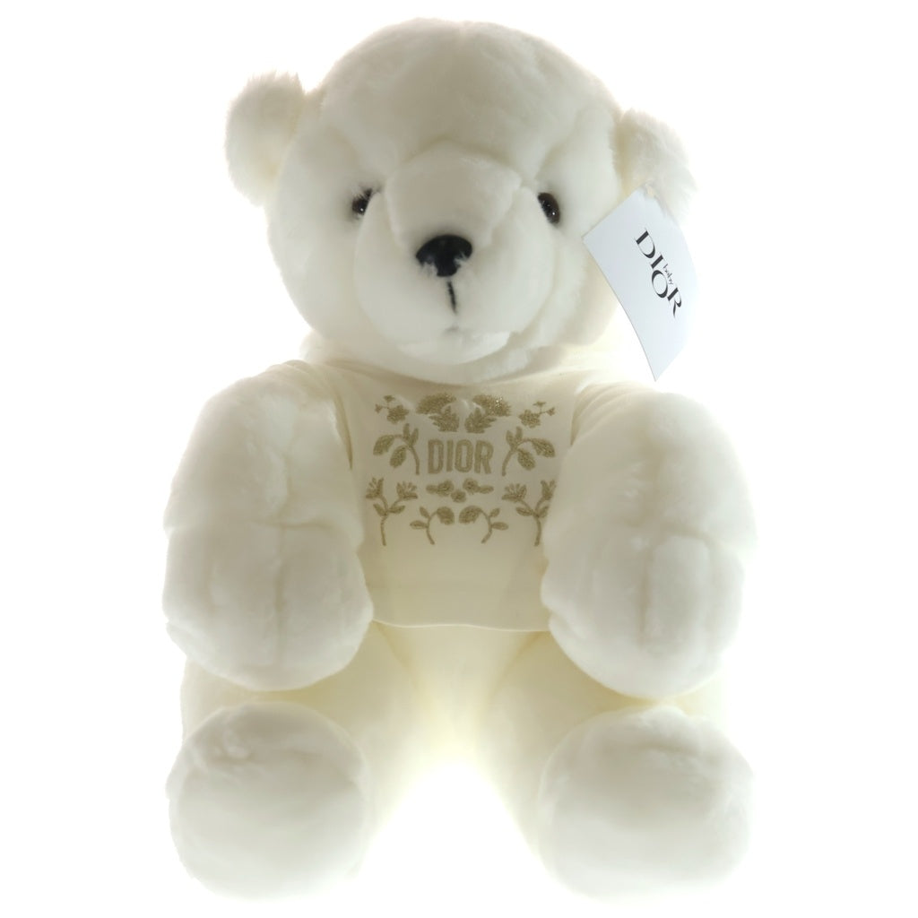 DIOR(ディオール) BABYDIOR ベビーディオール ベア ぬいぐるみ ホワイト レディース